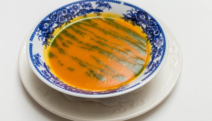 Суп-пюре из тыквы